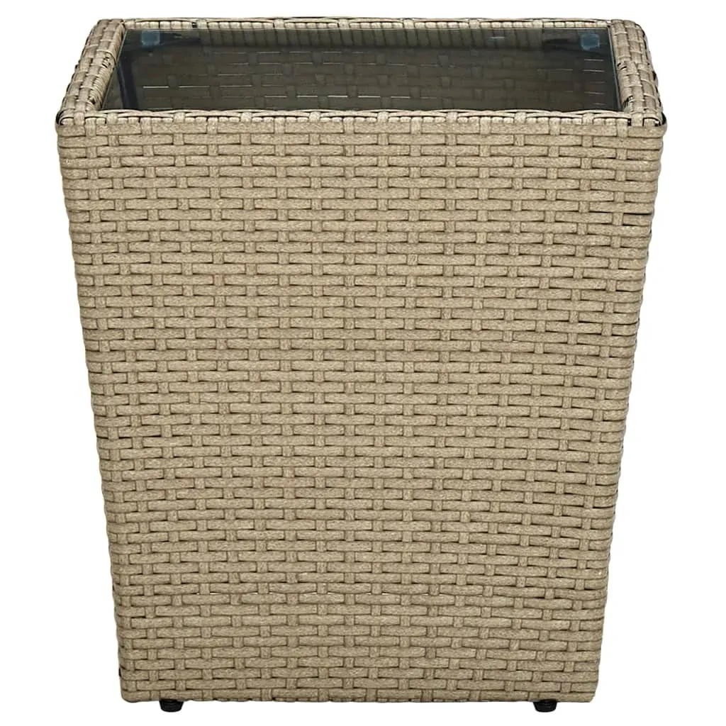 Tea Table 41.5x41.5x43 cm Poly Rattan Price
