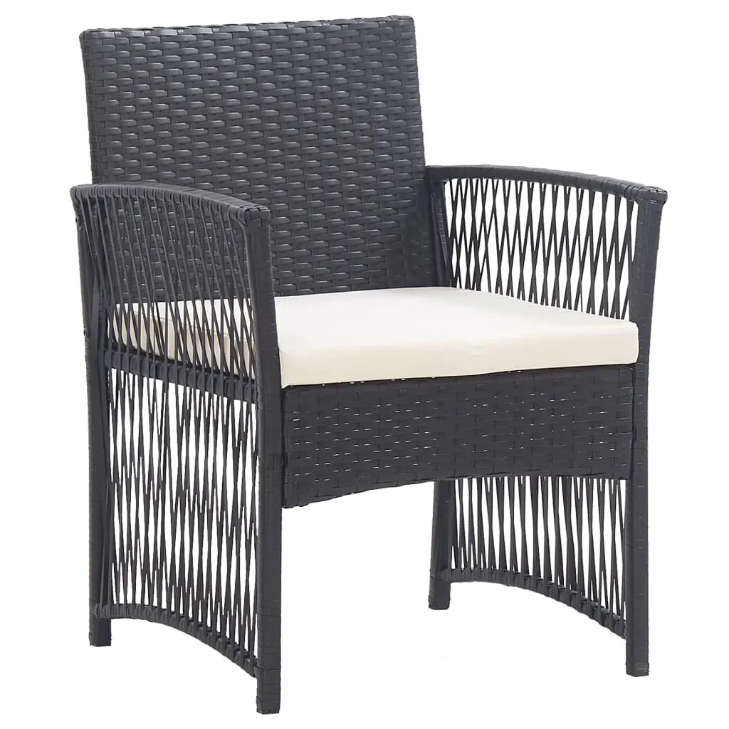 Garden Armchairs with Cushions 2 pcs Poly Rattan Price