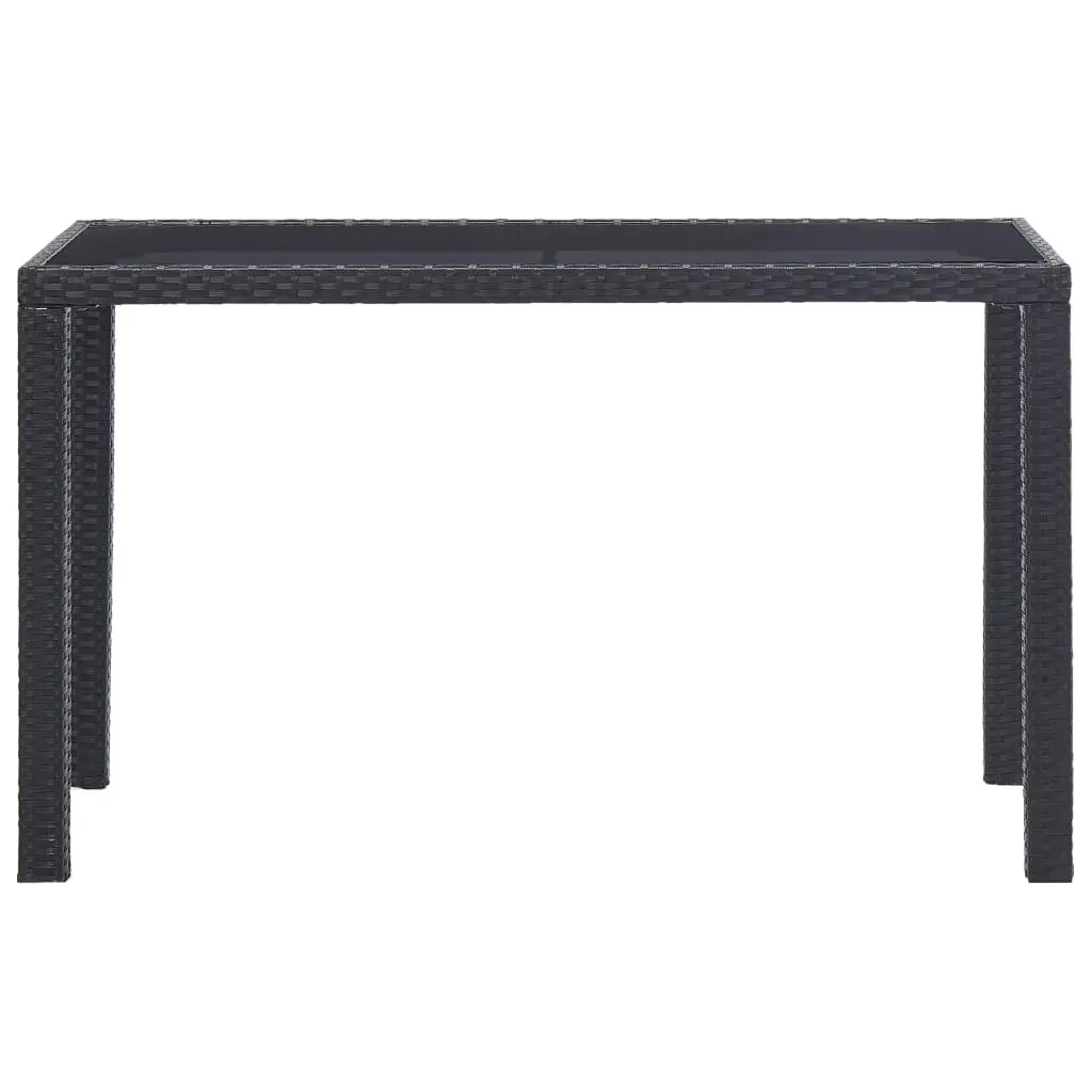 Garden Table 123x60x74 cm Poly Rattan Price