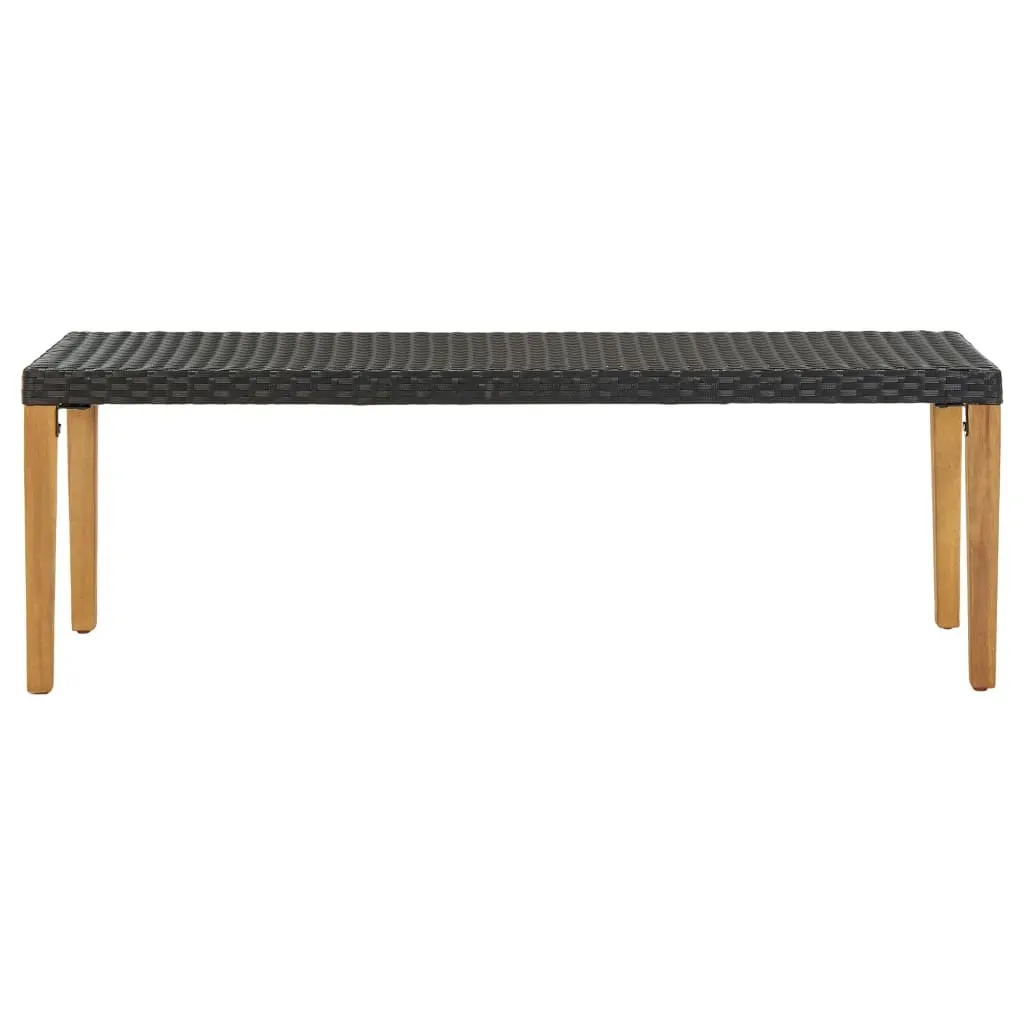 Garden Bench 80 cm Poly Rattan Price