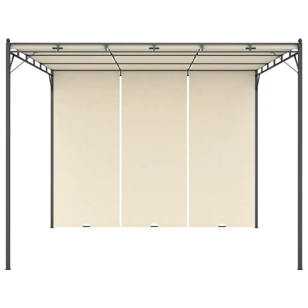 Garden Gazebo with Side Curtain Price