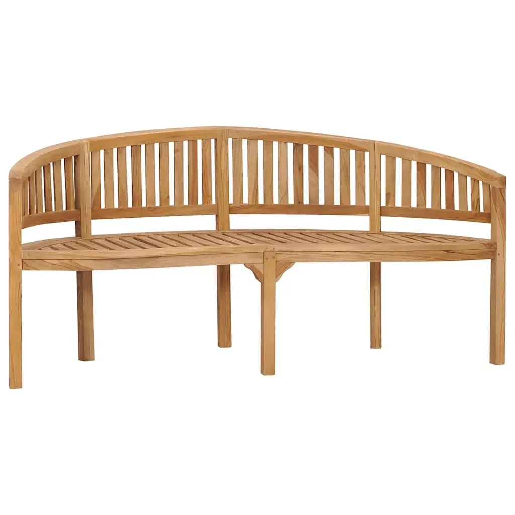 Banana Bench Solid Teak Wood Price
