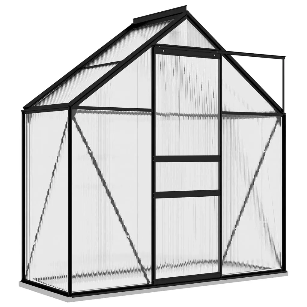 Greenhouse with Base Frame Anthracite Aluminium Price
