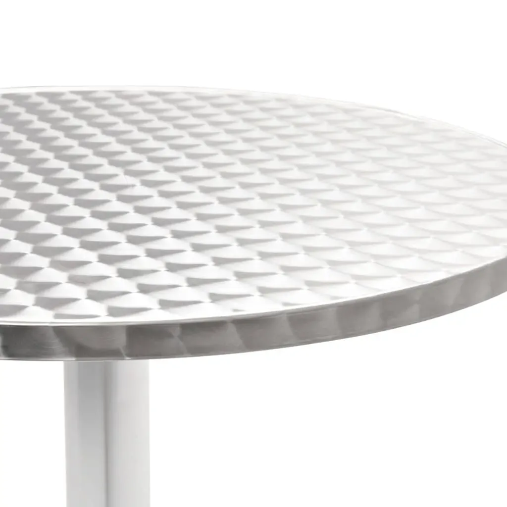 Garden Table Silver Aluminium Price