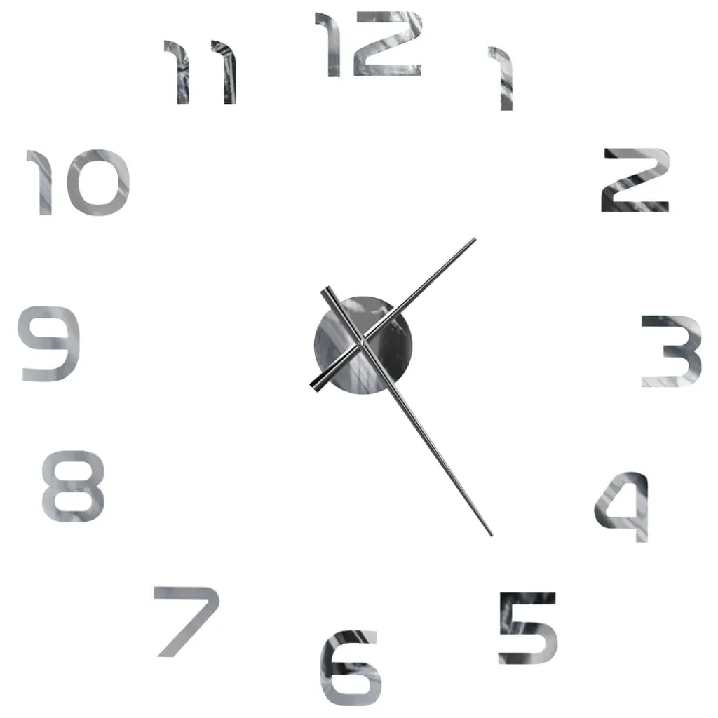 3D Wall Clock Modern Design 100 cm XXL Price