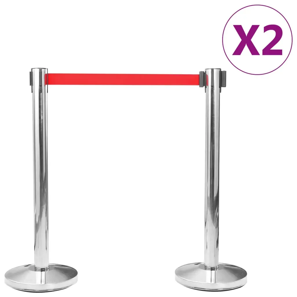Stanchion with Belt Airport Barrier Stainless Steel Price
