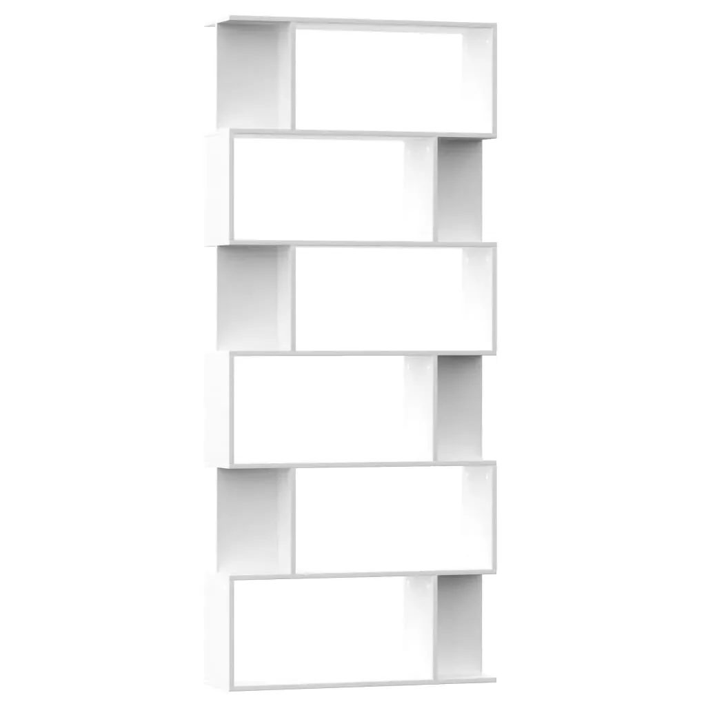 Book Cabinet/Room Divider 80x24x192 cm Engineered Wood Price