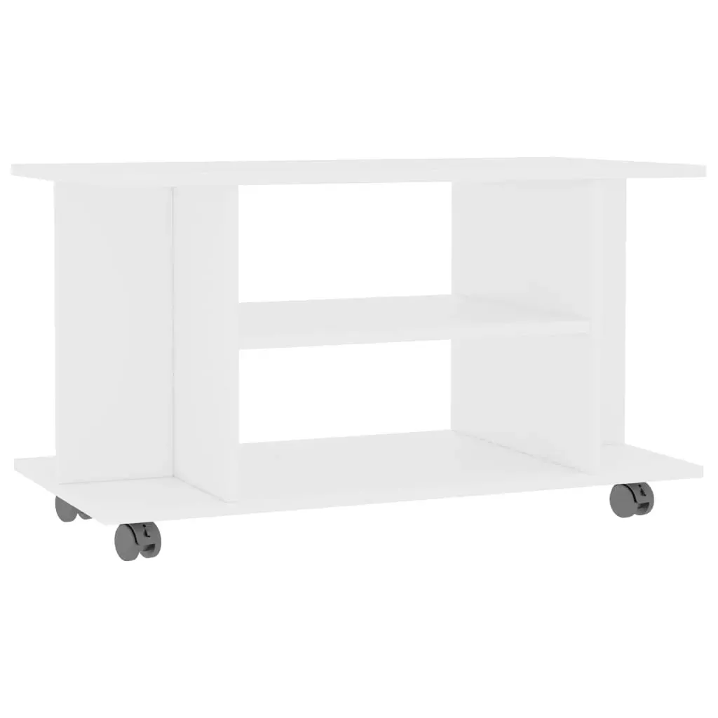 Bowling TV Cabinet with Castors 80x40x40 cm Engineered Wood Price