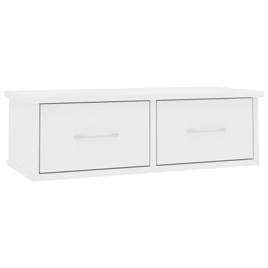 Wall-mounted Drawer Shelf 60x26x18.5 cm Engineered Wood Price
