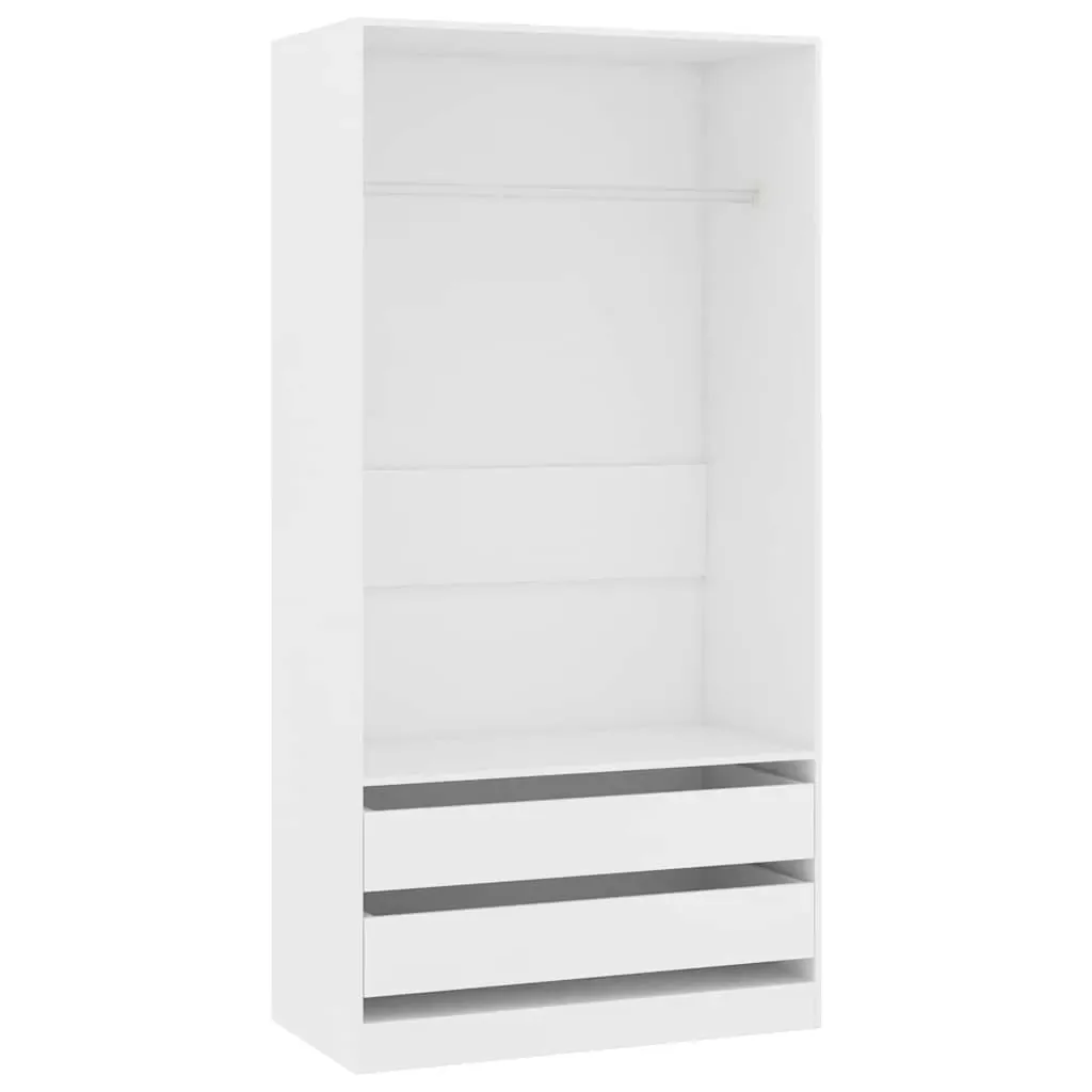 Wardrobe 100x50x200 cm Engineered Wood Price
