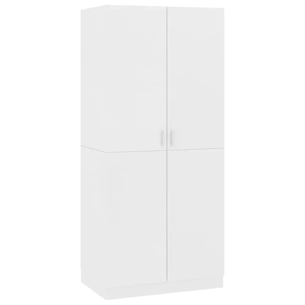 Wardrobe 80x52x180 cm Engineered Wood Price