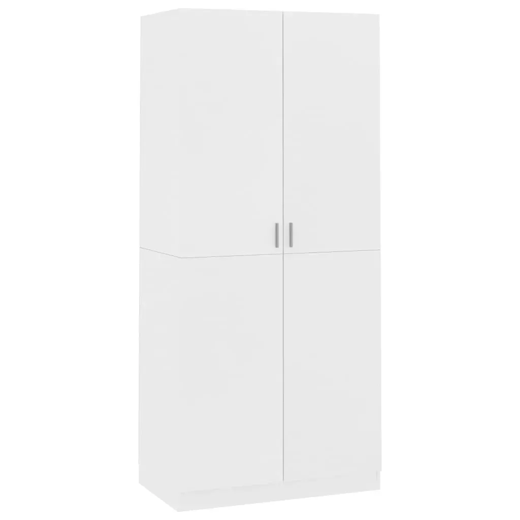 Wardrobe 90x52x200 cm Engineered Wood Price