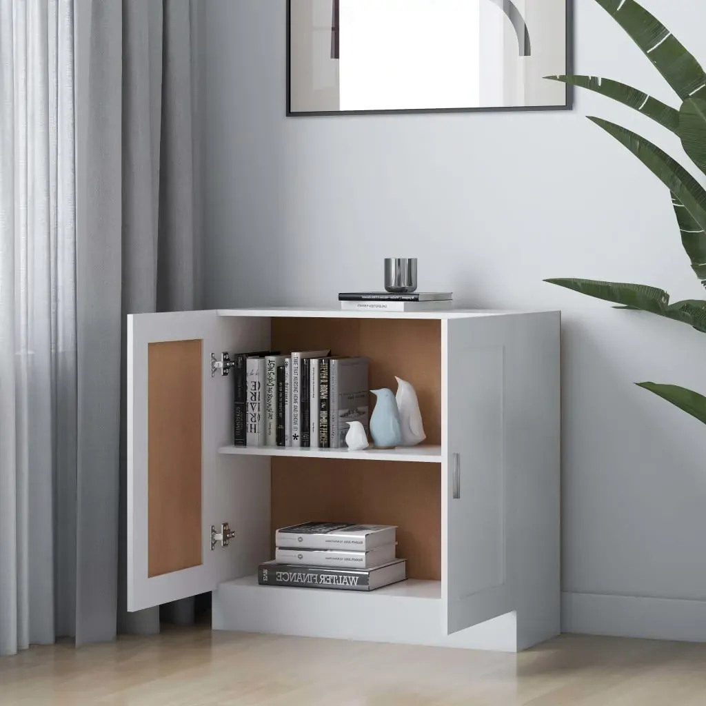 Book Cabinet White 82.5x30.5x150 cm Engineered Wood Price