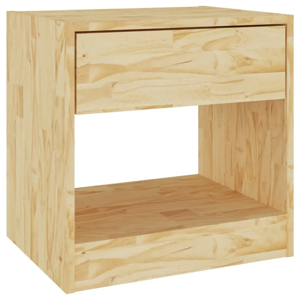 Wantage Bedside Cabinet 40x31x40 cm Solid Pinewood Price