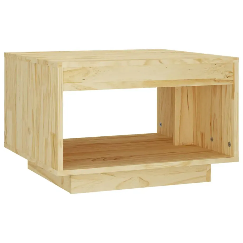 Coffee Table 50x50x33.5 cm Solid Pinewood Price