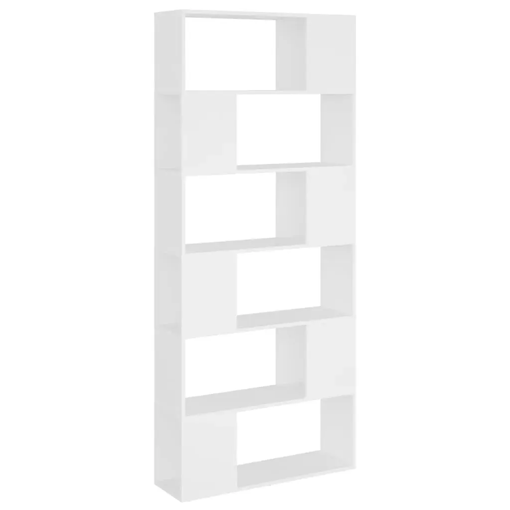 Sullivan Book Cabinet Room Divider 80x24x186 cm Engineered Wood Price
