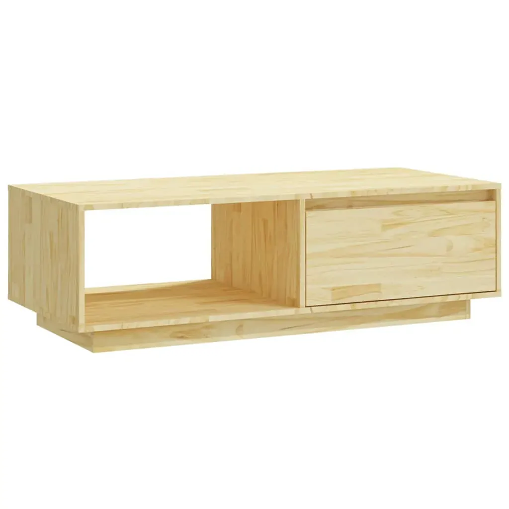 Coffee Table 110x50x33.5 cm Solid Pinewood Price