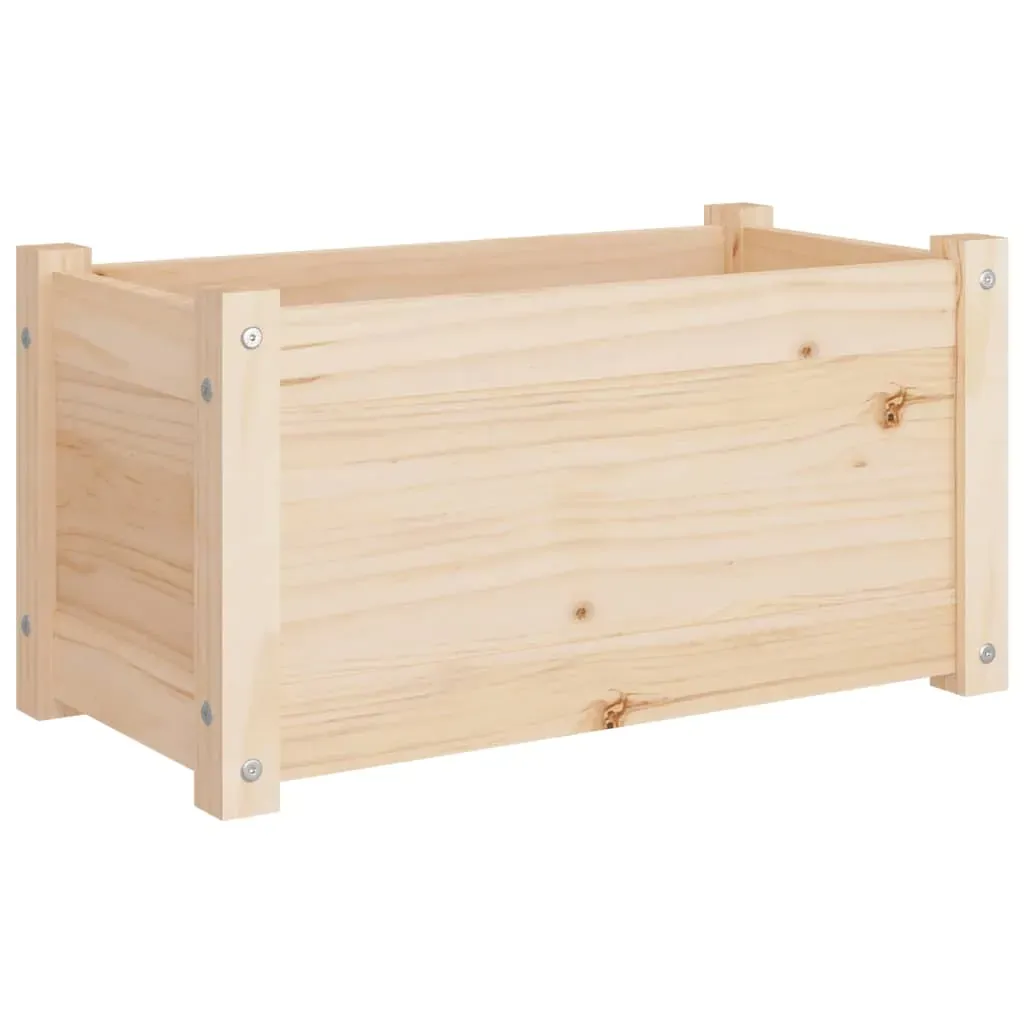 Garden Planter 60x31x31 cm Solid Pinewood Price