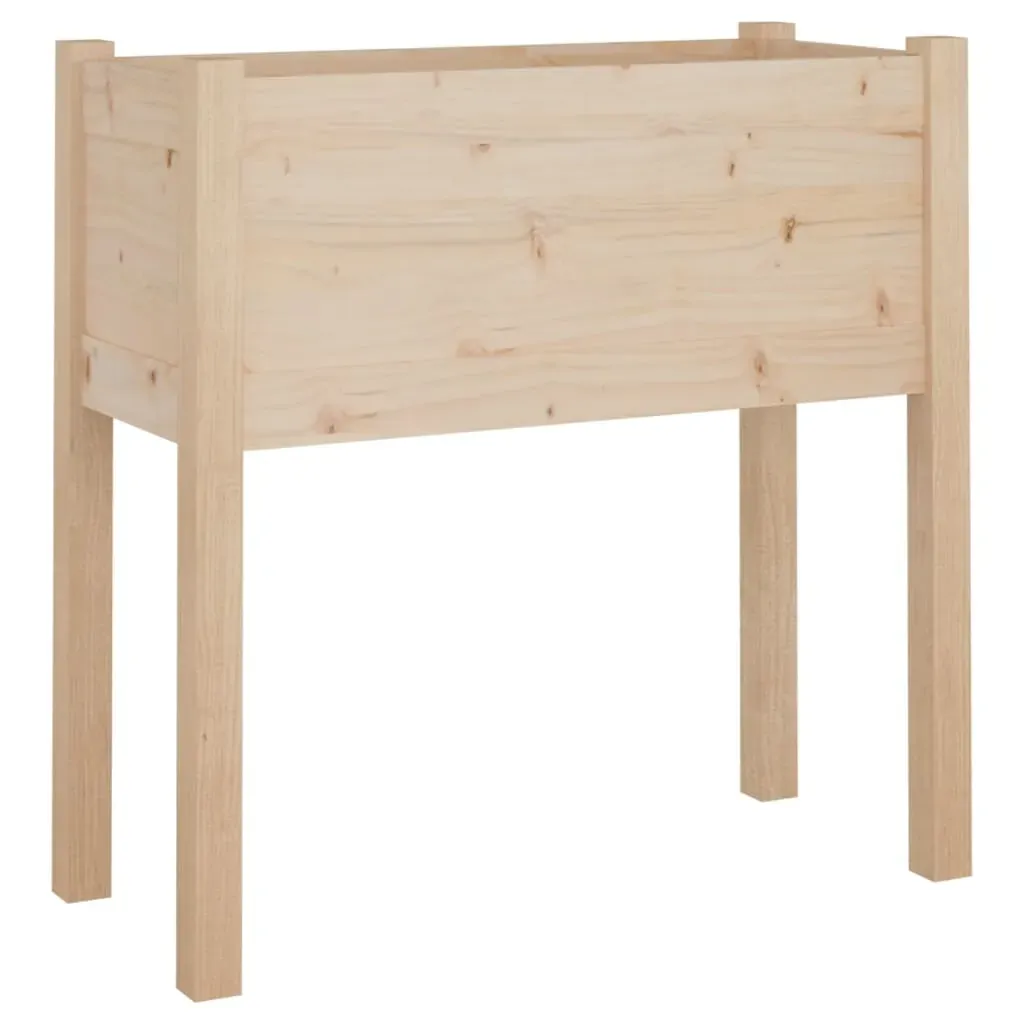 Garden Planter 70x31x70 cm Solid Pinewood Price
