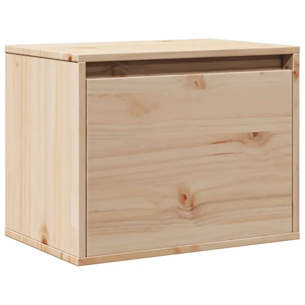 Wall Cabinet 45x30x35 cm Solid Wood Pine Price