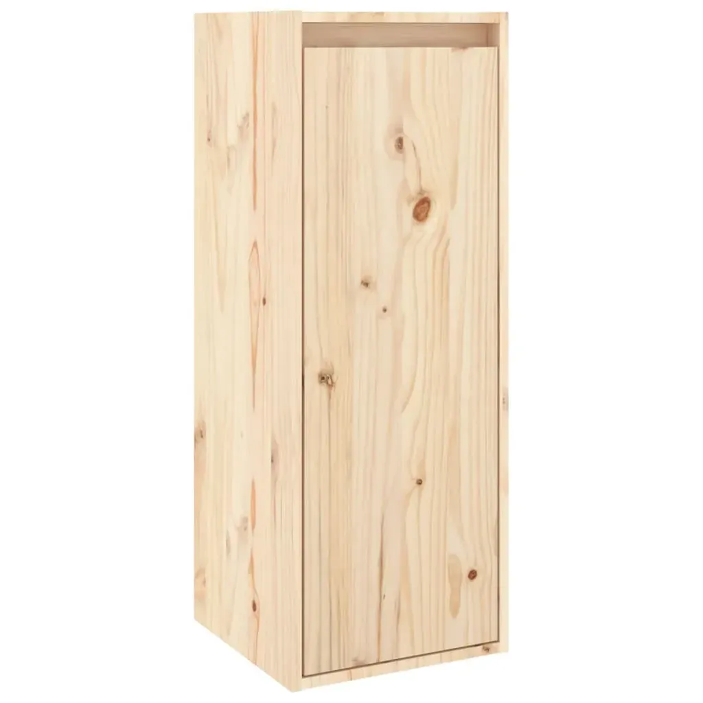 Wall Cabinet 30x30x80 cm Solid Wood Pine Price