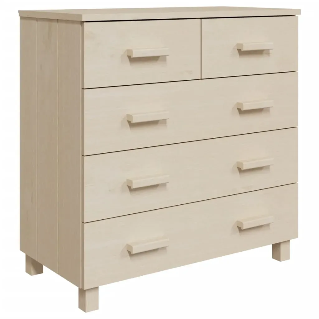 Sideboard Honey 79x40x80 cm Solid Wood Pine Price