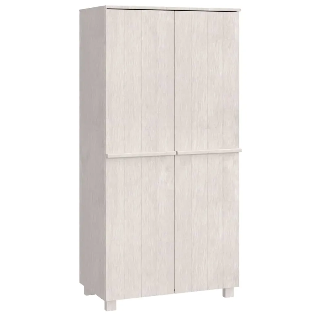 Wardrobe 89x50x180 cm Solid Wood Pine Price