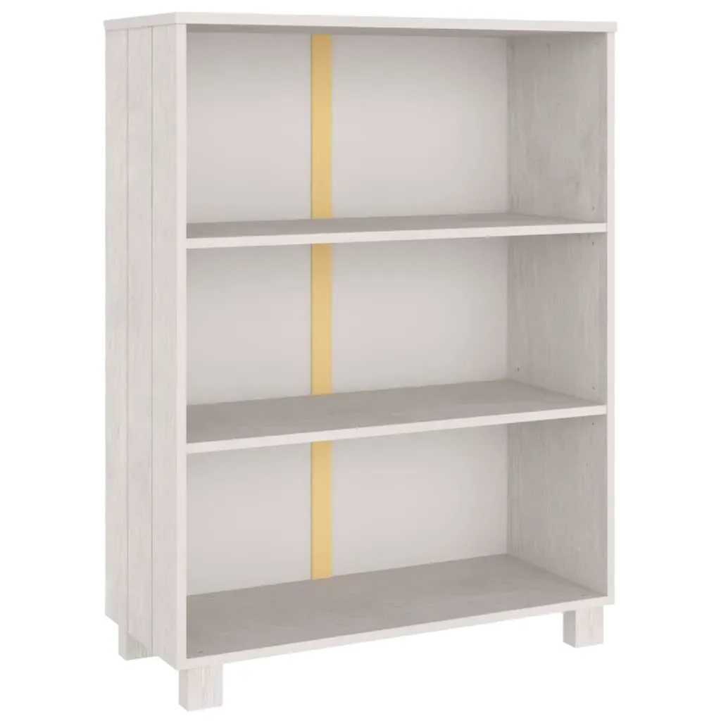 Book Cabinet 85x35x112 cm Solid Wood Pine Price