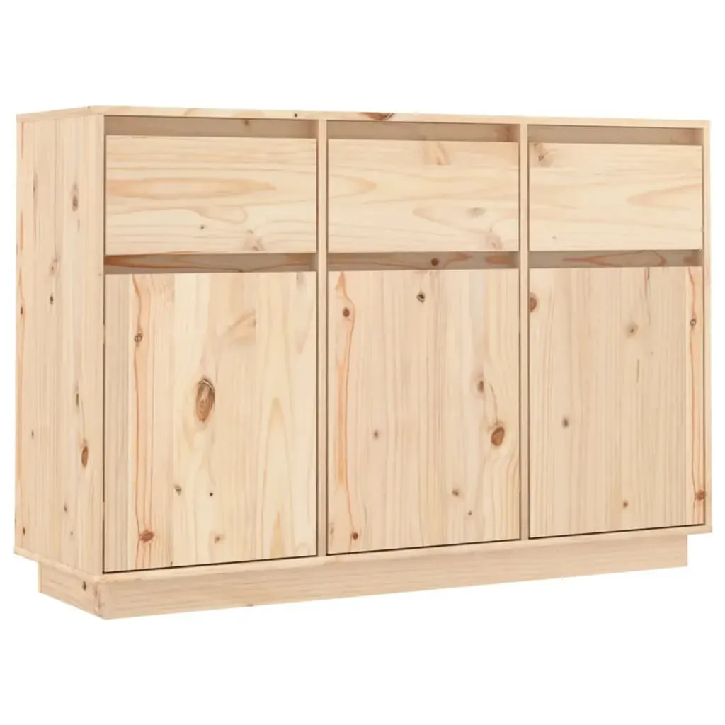 Sideboard 110x34x75 cm Solid Wood Pine Price