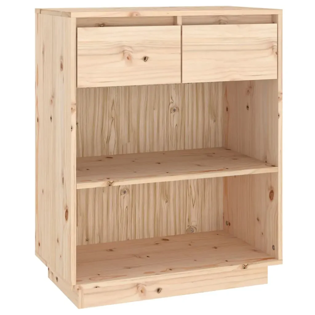 Console Cabinet 60x34x75 cm Solid Wood Pine Price