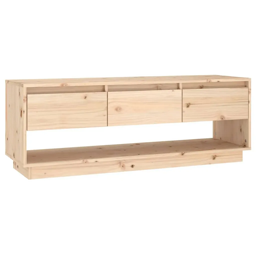 Glenroy TV Cabinet 110.5x34x40 cm Solid Wood Pine Price