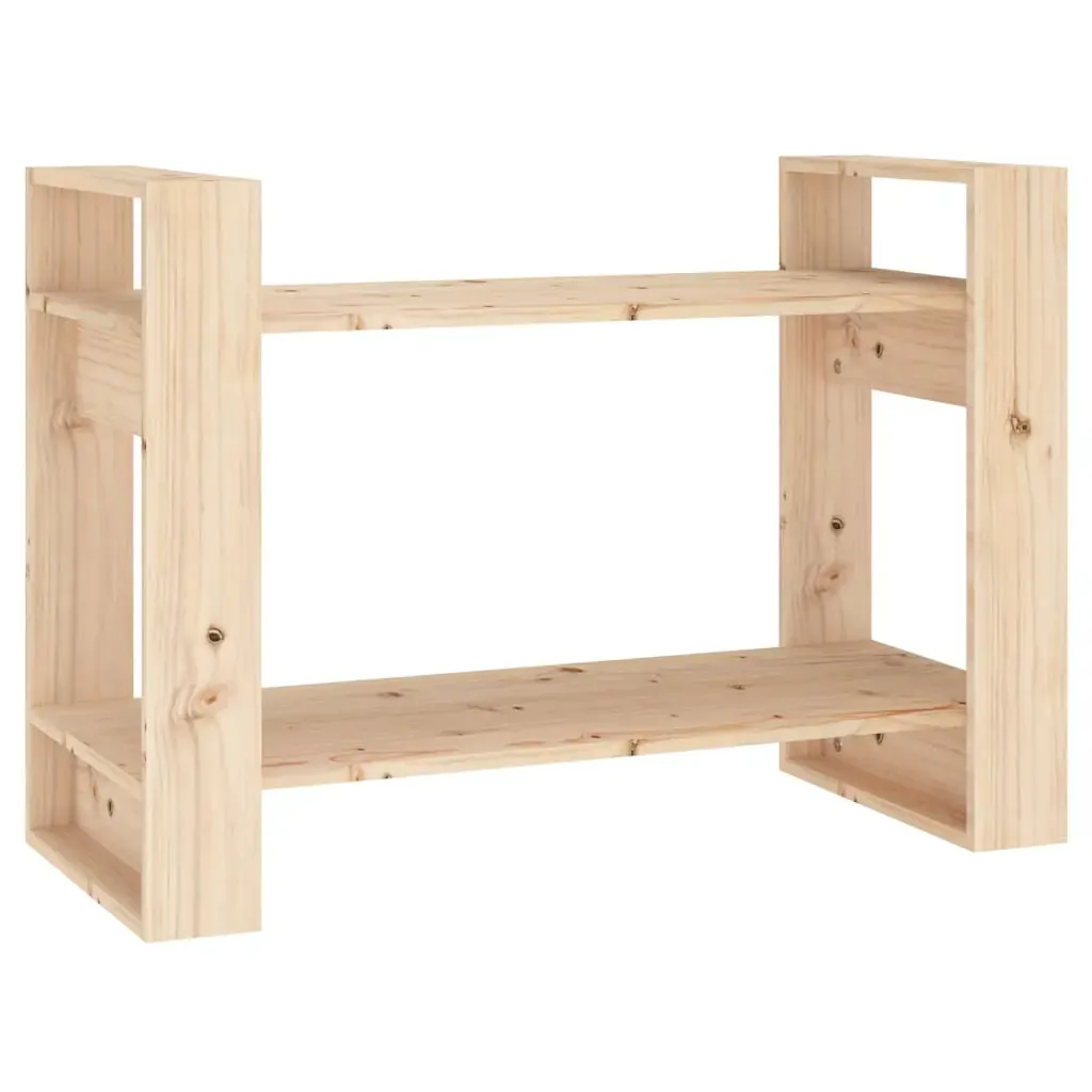 Boldon Book Cabinet/Room Divider 80x35x56.5 cm Solid Wood Pine Price