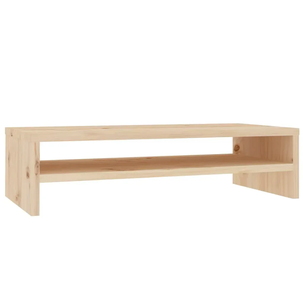Douglasville Monitor Stand 50x24x13 cm Solid Wood Pine Price