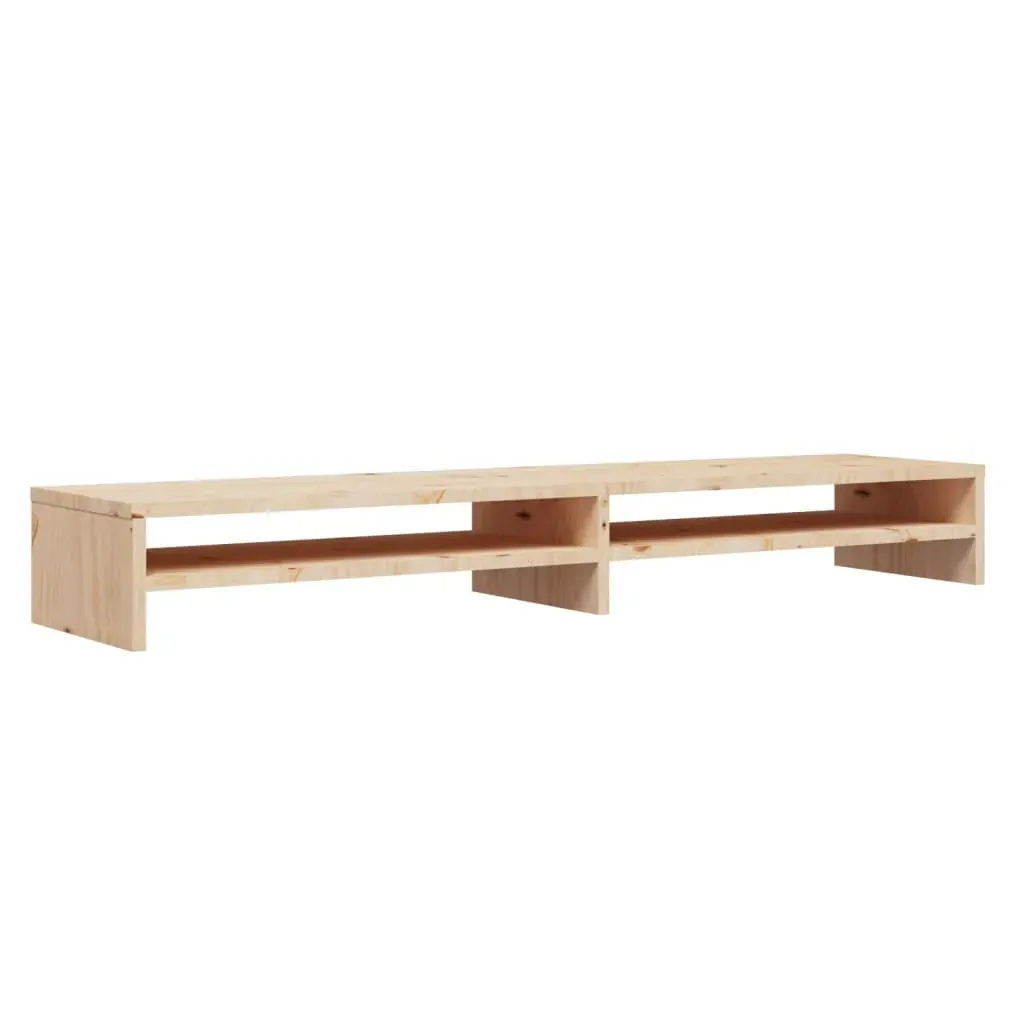 Whittlesey Monitor Stand 100x24x13 cm Solid Wood Pine Price