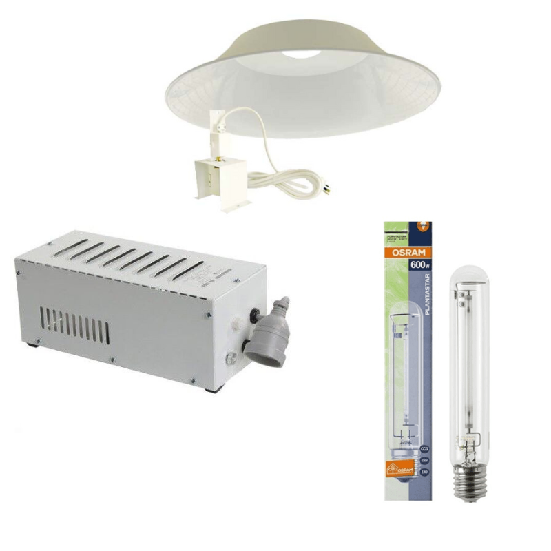 Grow Light Kit with Osram Bulb and 730mm Deep Bowl Reflector Price