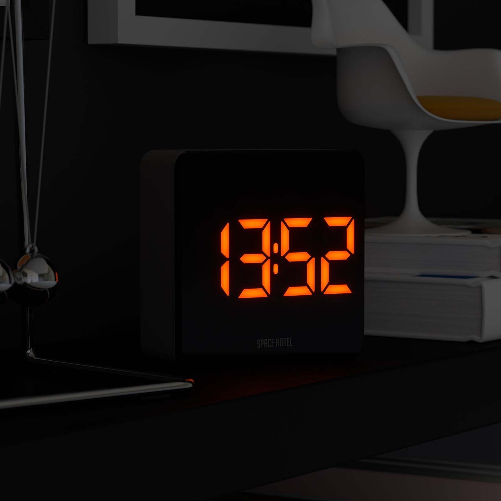 Newgate Space Hotel Orbatron Alarm Clock Black Case Price