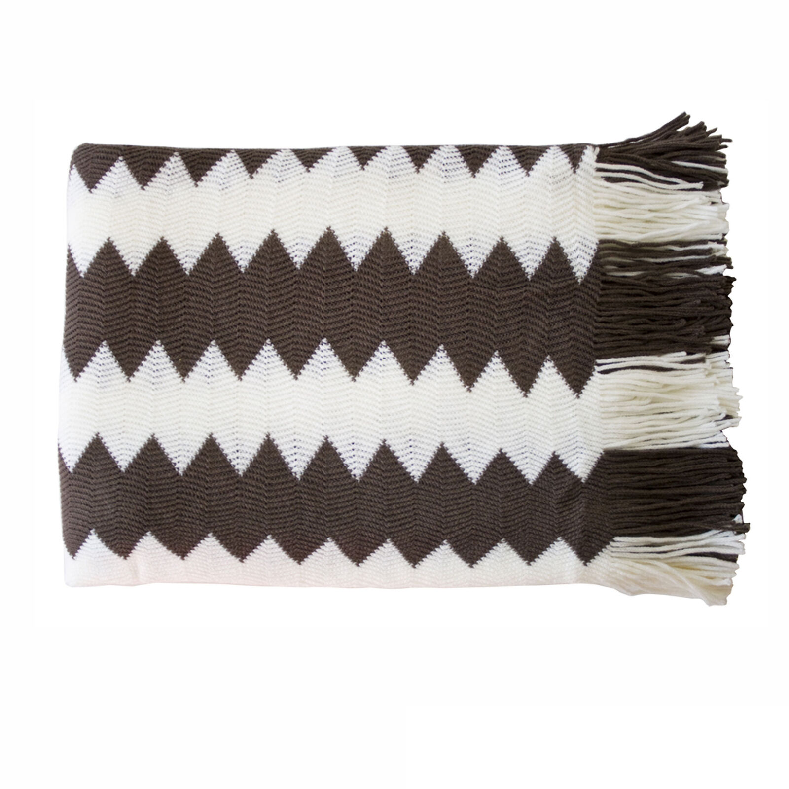 IDC Homewares Chevron Knitted Throw Price