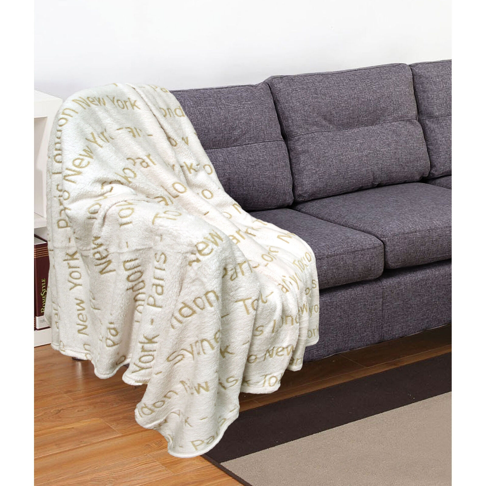 Embossed Print Throw Price