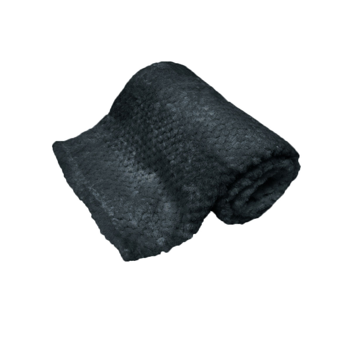 180GSM Soft Popcorn Coral Fleece Throw Rug 127 x 152cm Price