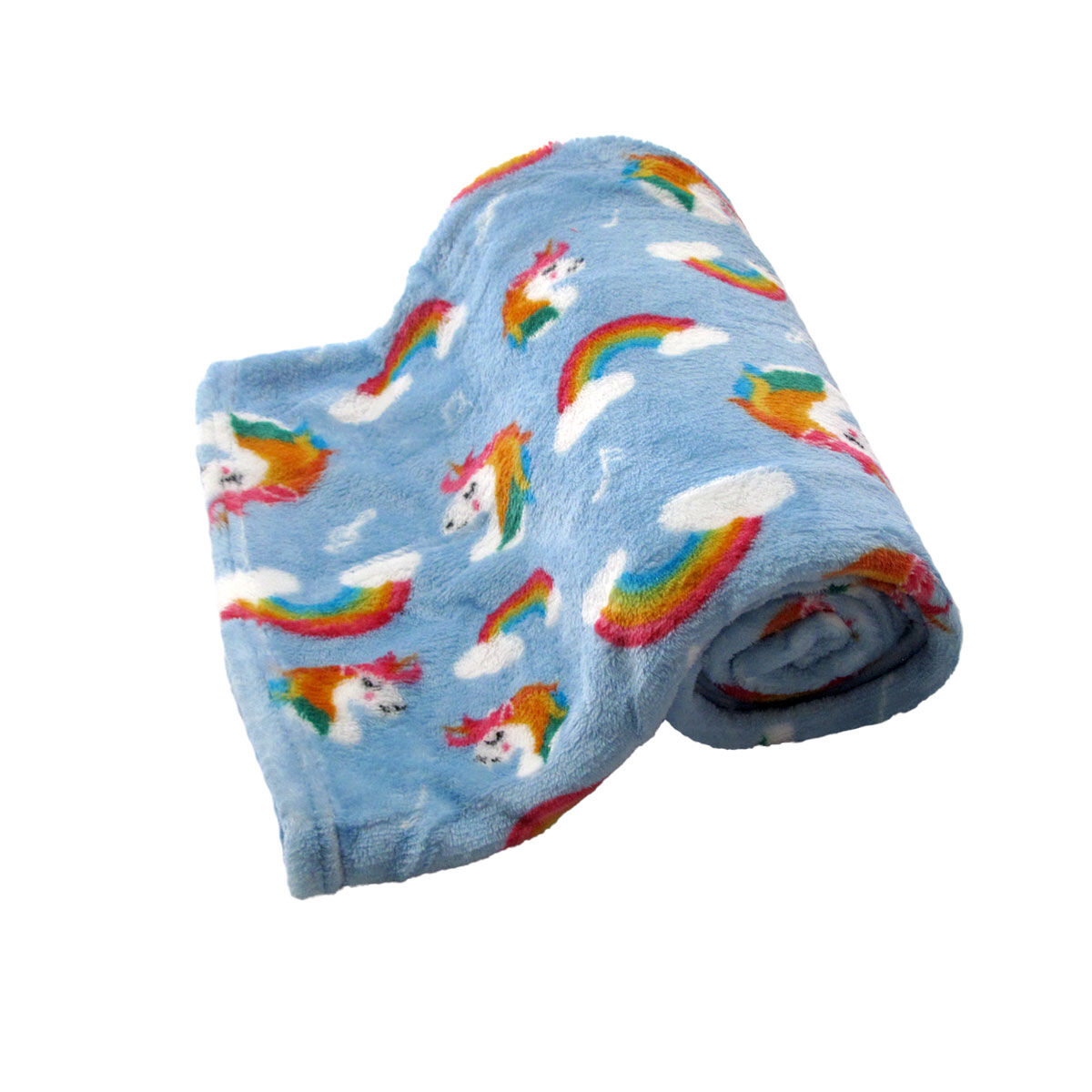 190GSM Girls Cute Ultra Soft Coral Fleece Throw 127 x 152cm Price
