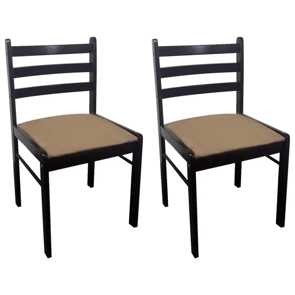 Dining Chairs Solid Rubber Wood and Velvet Price