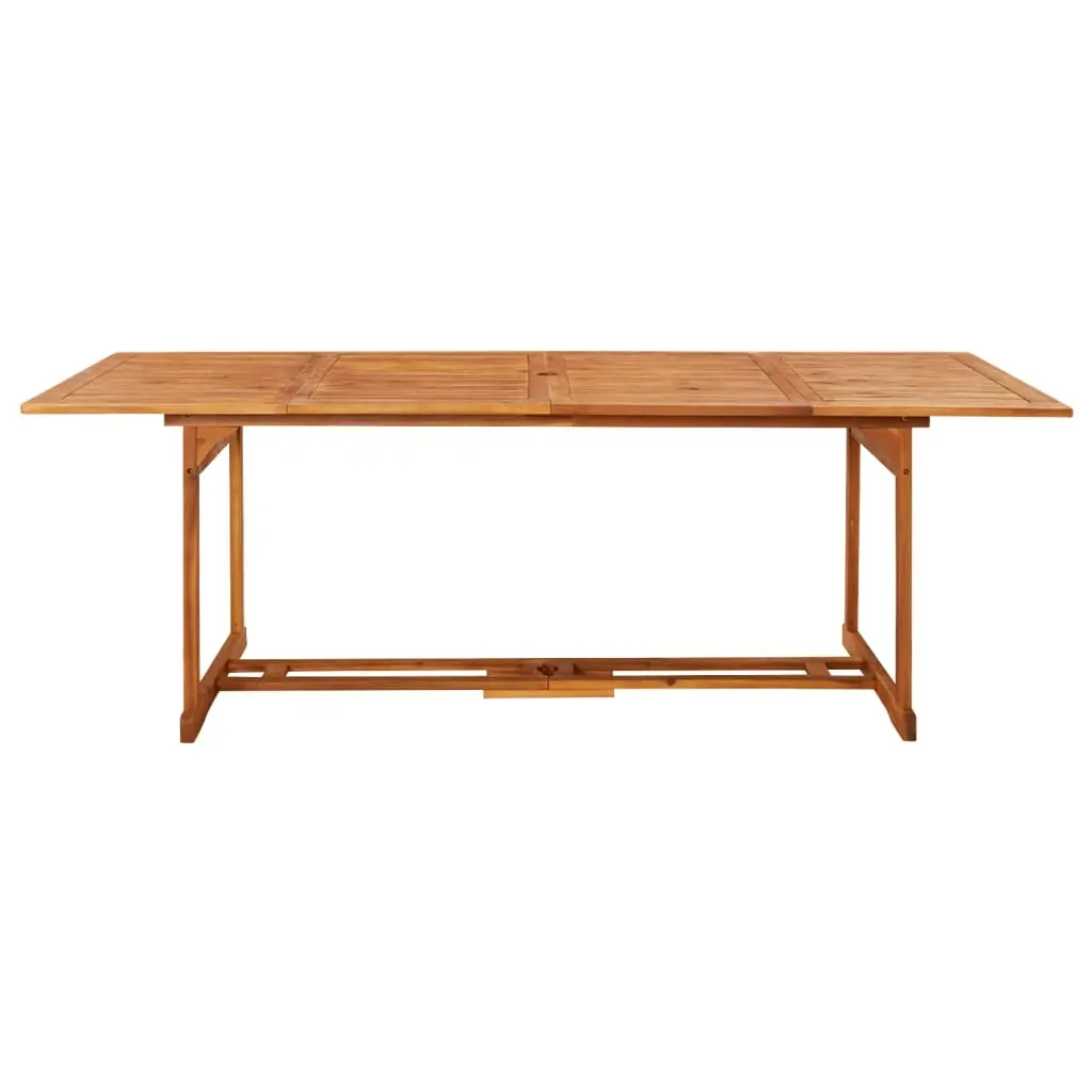 Garden Dining Table Solid Wood Acacia Price