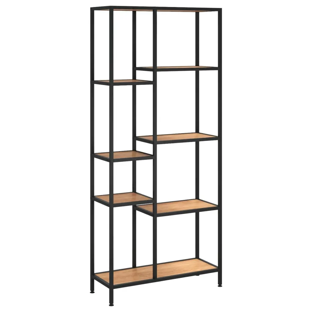 Book Shelf 80x30x180 cm Steel and Engineered Wood Price