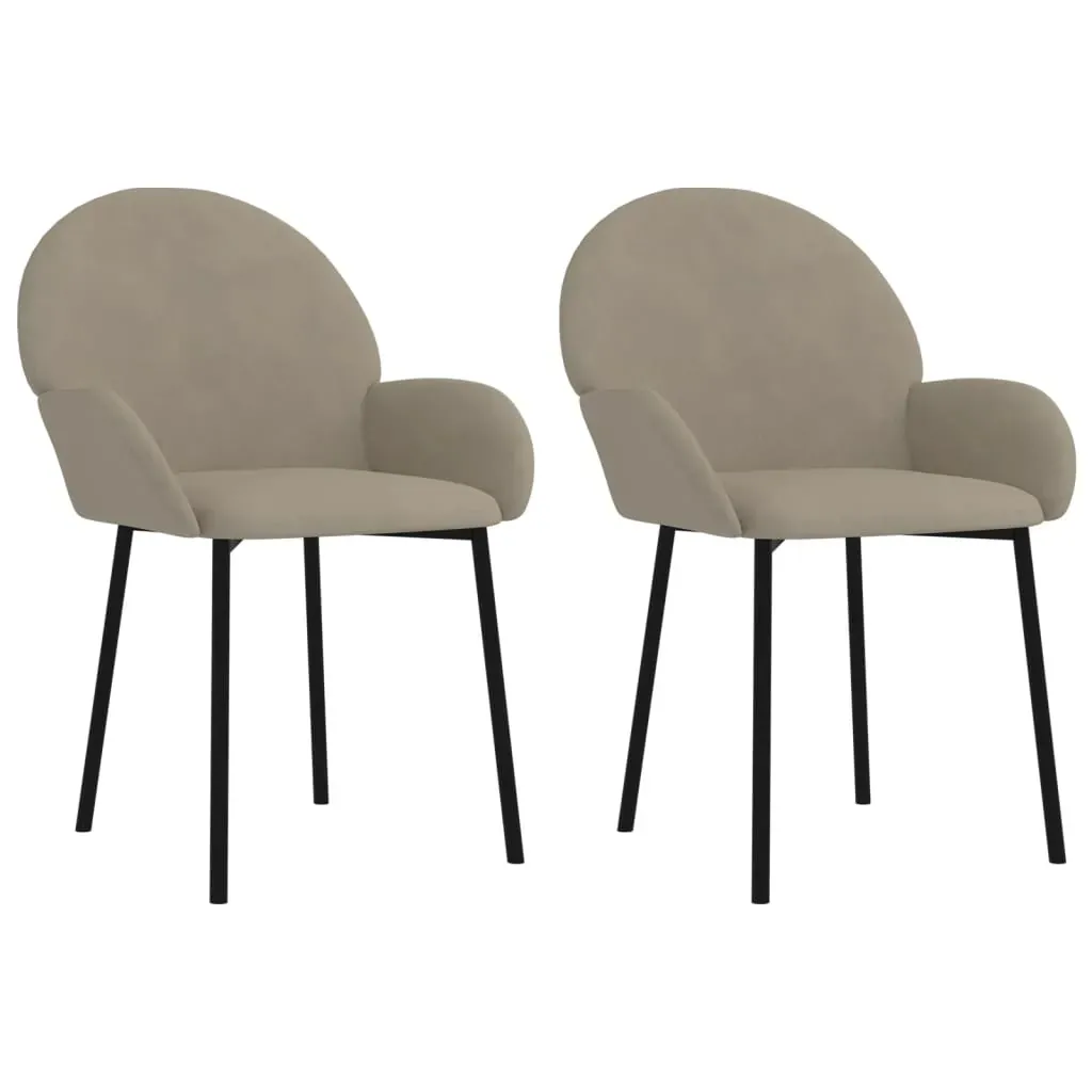 Dining Chairs 2 pcs Velvet Price