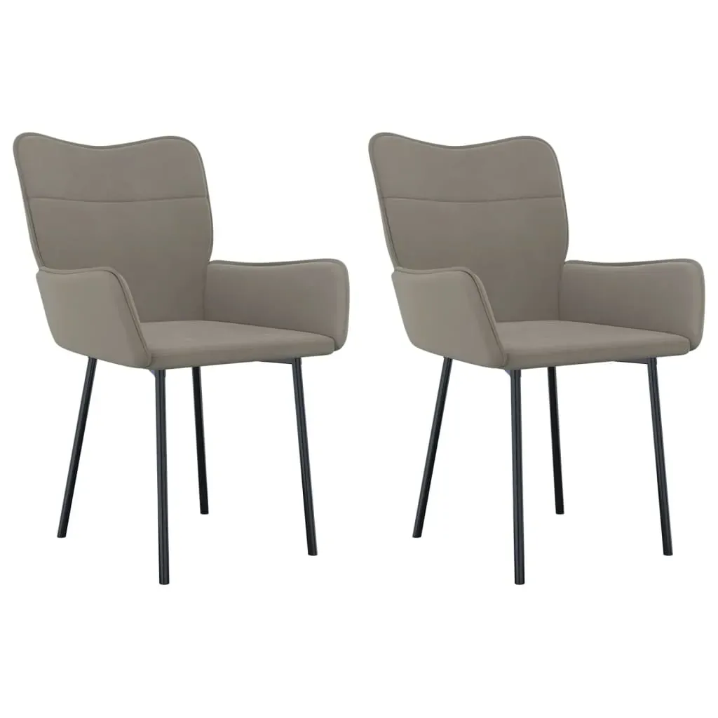 Dining Chairs 2 pcs Velvet Price