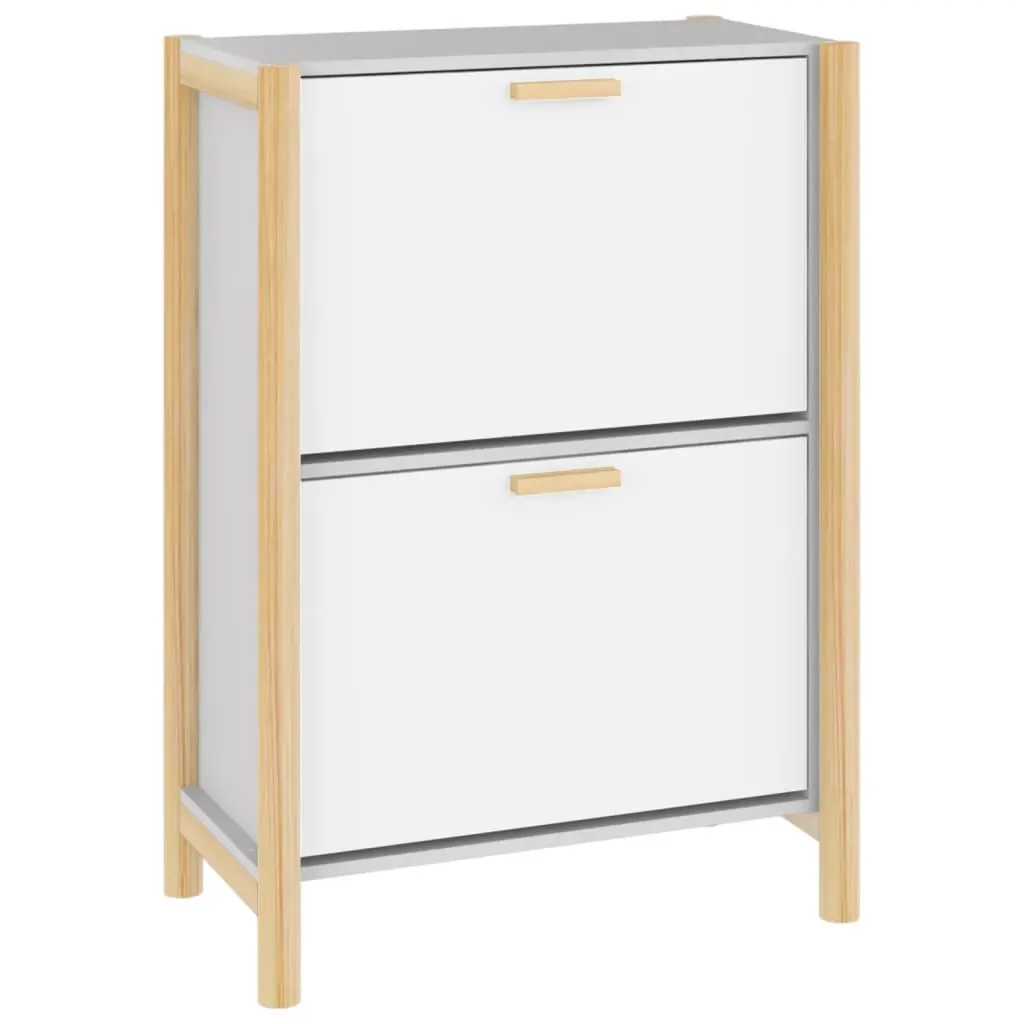 Shoe Cabinet 57.5x33x80 cm Engineered Wood Price