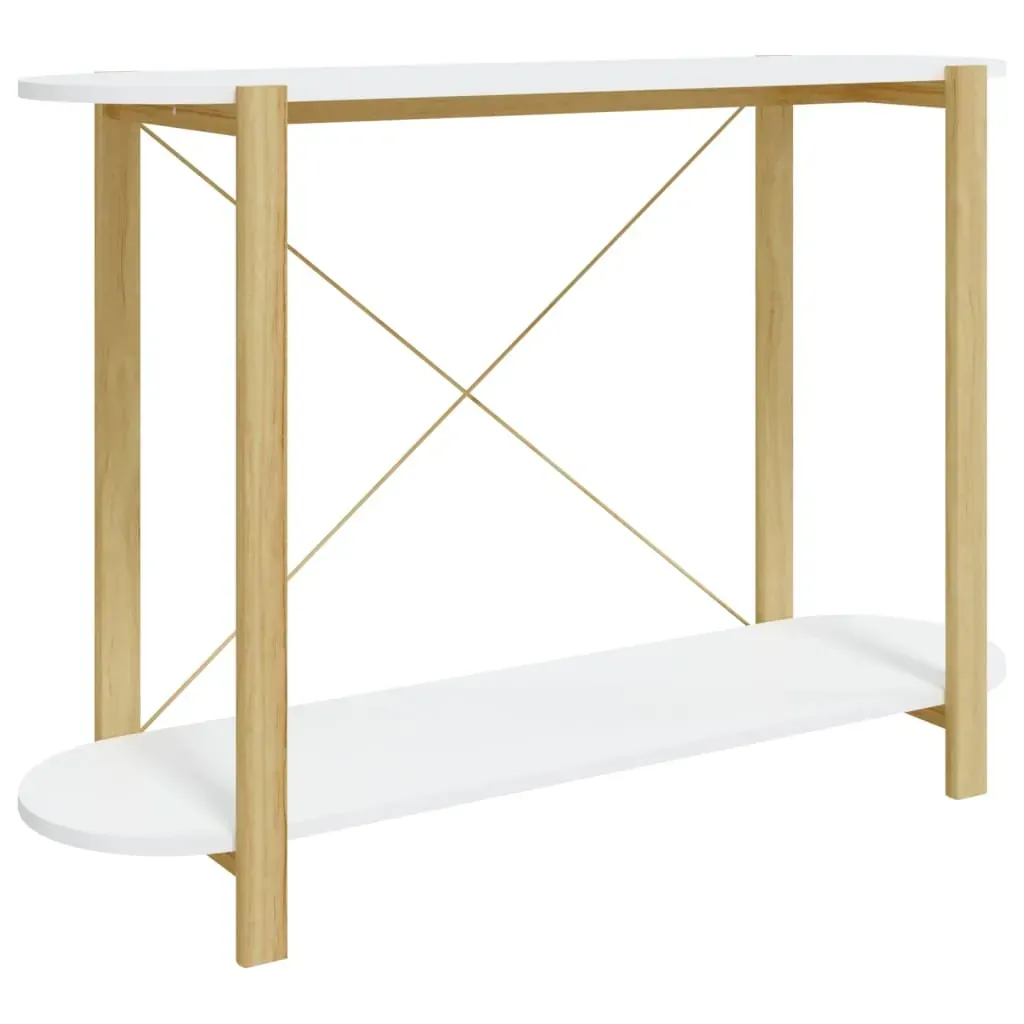 Console Table 110x38x75 cm Engineered Wood Price