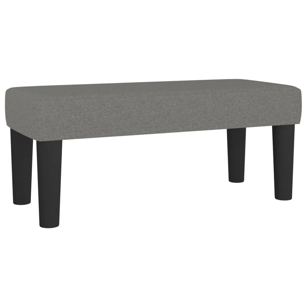 Bench Dark Grey Fabric Price