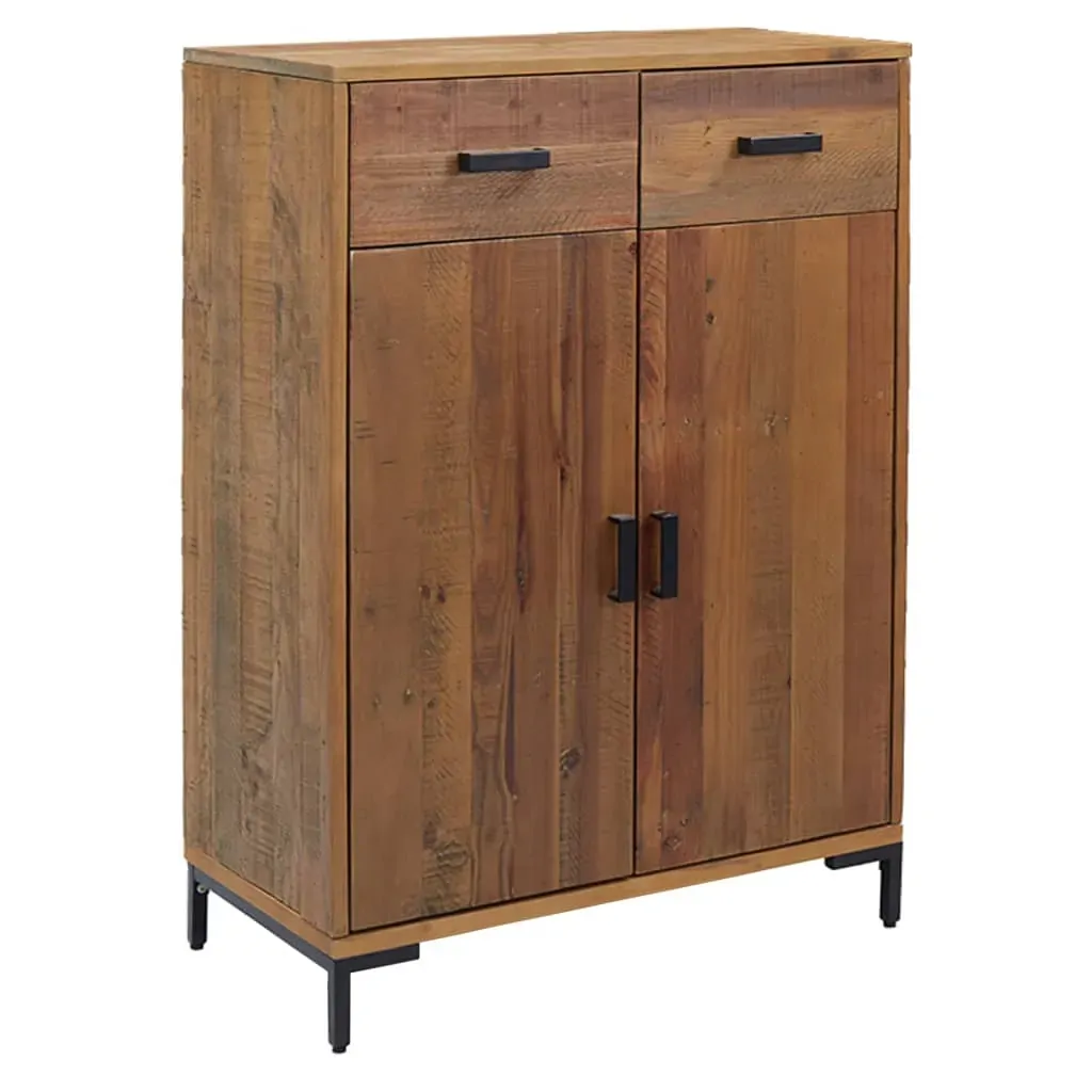 Shoe Rack 75x40x110 cm Solid Recycled Pinewood Price