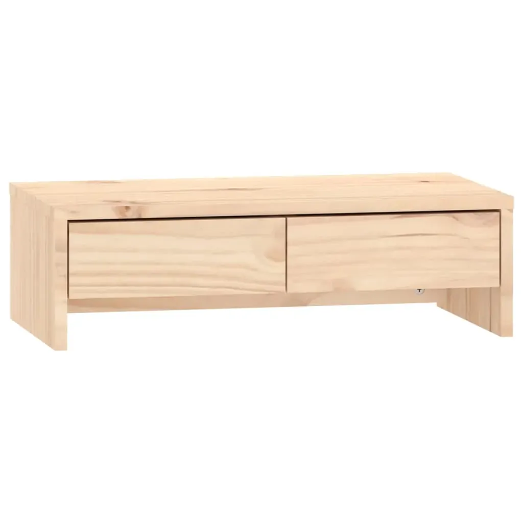 Alexander Monitor Stand Solid Wood Pine Price